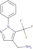 [1-Phenyl-5-(trifluoromethyl)-1H-pyrazol-4-yl]methanamine