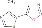 5-(4-Methyl-1,3-thiazol-5-yl)-1,3-oxazole
