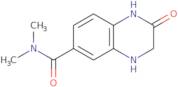 N,N-Dimethyl-2-oxo-3,4-dihydro-1H-quinoxaline-6-carboxamide