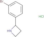 2-(3-Bromophenyl)azetidine hydrochloride