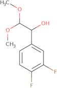 1-(3,4-Difluorophenyl)-2,2-dimethoxyethan-1-ol