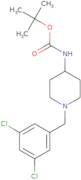 tert-Butyl N-{1-[(3,5-dichlorophenyl)methyl]piperidin-4-yl}carbamate