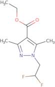 Ethyl 1-(2,2-difluoroethyl)-3,5-dimethyl-1H-pyrazole-4-carboxylate