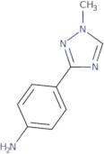 4-(1-Methyl-1H-1,2,4-triazol-3-yl)aniline