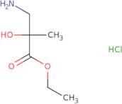 Ethyl 3-amino-2-hydroxy-2-methylpropanoate hydrochloride