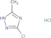 3-Chloro-5-methyl-1H-1,2,4-triazole hydrochloride