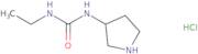 3-Ethyl-1-(pyrrolidin-3-yl)urea hydrochloride