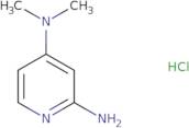 4-N,4-N-Dimethylpyridine-2,4-diamine hydrochloride