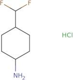 4-(Difluoromethyl)cyclohexan-1-amine hydrochloride