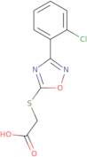 2-{[3-(2-Chlorophenyl)-1,2,4-oxadiazol-5-yl]sulfanyl}acetic acid