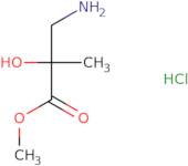 Methyl 3-amino-2-hydroxy-2-methylpropanoate hydrochloride