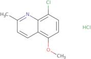 8-Chloro-5-methoxy-2-methylquinoline hydrochloride