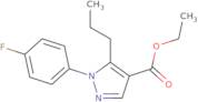 Ethyl 1-(4-fluorophenyl)-5-propyl-1H-pyrazole-4-carboxylate