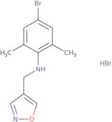 4-Bromo-2,6-dimethyl-N-(1,2-oxazol-4-ylmethyl)aniline hydrobromide