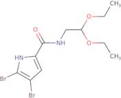 4,5-Dibromo-N-(2,2-diethoxyethyl)-1H-pyrrole-2-carboxamide