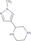 2-(1-Methyl-1H-pyrazol-4-yl)piperazine