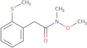 N-Methoxy-N-methyl-2-[2-(methylsulfanyl)phenyl]acetamide