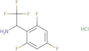 2,2,2-Trifluoro-1-(2,4,6-trifluorophenyl)ethan-1-amine hydrochloride