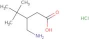 3-(Aminomethyl)-4,4-dimethylpentanoic acid hydrochloride