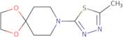 8-(5-Methyl-1,3,4-thiadiazol-2-yl)-1,4-dioxa-8-azaspiro[4.5]decane