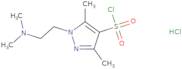 1-[2-(Dimethylamino)ethyl]-3,5-dimethyl-1H-pyrazole-4-sulfonyl chloride hydrochloride