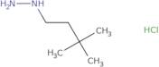 (3,3-Dimethylbutyl)hydrazine hydrochloride