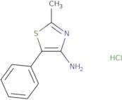 2-Methyl-5-phenyl-1,3-thiazol-4-amine hydrochloride