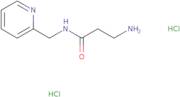 3-Amino-N-(pyridin-2-ylmethyl)propanamide dihydrochloride