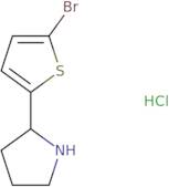 2-(5-Bromothiophen-2-yl)pyrrolidine hydrochloride