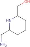 [6-(Aminomethyl)piperidin-2-yl]methanol