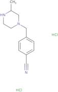 4-[(3-Methylpiperazin-1-yl)methyl]benzonitrile dihydrochloride