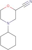 4-Cyclohexylmorpholine-2-carbonitrile