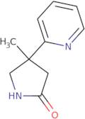 4-Methyl-4-(pyridin-2-yl)pyrrolidin-2-one