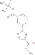 tert-Butyl 3-[4-(methoxycarbonyl)-1H-1,2,3-triazol-1-yl]piperidine-1-carboxylate