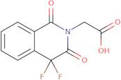 2-(4,4-Difluoro-1,3-dioxo-1,2,3,4-tetrahydroisoquinolin-2-yl)acetic acid