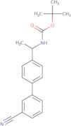 tert-Butyl N-{1-[4-(3-cyanophenyl)phenyl]ethyl}carbamate