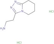 2-{5H,6H,7H,8H-[1,2,4]Triazolo[4,3-a]pyridin-3-yl}ethan-1-amine dihydrochloride