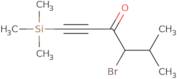 4-Bromo-5-methyl-1-(trimethylsilyl)hex-1-yn-3-one