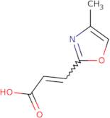 (2E)-3-(4-Methyl-1,3-oxazol-2-yl)prop-2-enoic acid