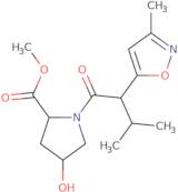 (2S,4R)-Methyl 4-hydroxy-1-(3-methyl-2-(3-methylisoxazol-5-yl)butanoyl)pyrrolidine-2-carboxylate