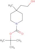 tert-Butyl 4-(2-hydroxyethyl)-4-methylpiperidine-1-carboxylate