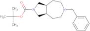 Cis-Tert-Butyl 6-Benzyloctahydropyrrolo[3,4-D]Azepine-2(1H)-Carboxylate