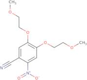 4,5-Bis(2-methoxyethoxy)-2-nitrobenzonitrile