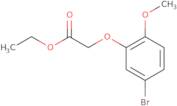 Ethyl 2-(3-bromo-6-methoxy-phenoxy)acetate