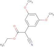 Ethyl 2-cyano-2-(3,5-dimethoxyphenyl)acetate