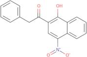 1-(1-Hydroxy-4-nitronaphthalen-2-yl)-2-phenylethanone