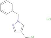 1-benzyl-4-(chloromethyl)-1H-pyrazole hydrochloride