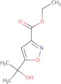 5-(1-Hydroxy-1-methyl-ethyl)-isoxazole-3-carboxylic acid ethyl ester