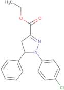 Ethyl 1-(4-chlorophenyl)-5-phenyl-4,5-dihydro-1H-pyrazole-3-carboxylate