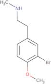 2-(3-Bromo-4-methoxyphenyl)-N-methylethanamine